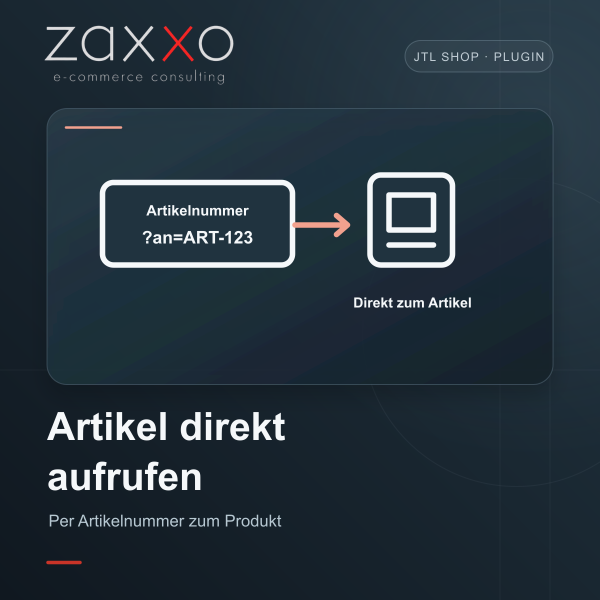 Artikellinks per Artikelnummer für JTL-Shop 5