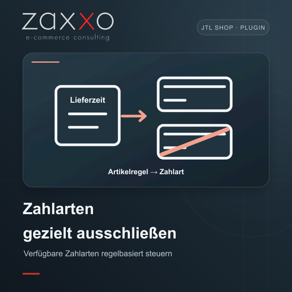 Zahlartenausschluss für JTL-Shop 5 – Zahlungsarten gezielt steuern