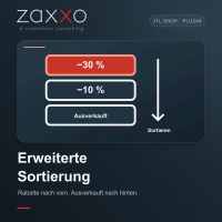 Sortierung nach Rabatt