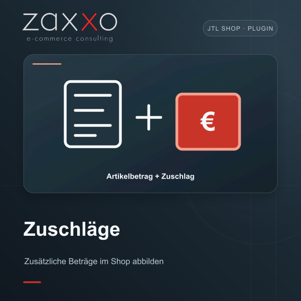Zuschläge pro Artikel – gesteuert per Funktionsattribut